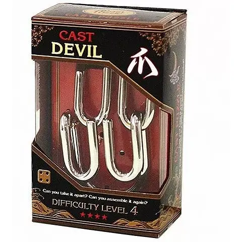 Головоломка Cast Puzzle Devil (Девил) 4 звезды 473788 - фото 3