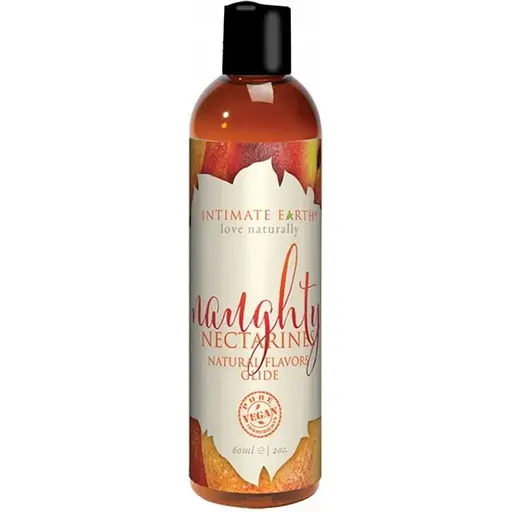 Лубрикант на водній основі Intimate Earth Natural Flavors нектарин 60 мл