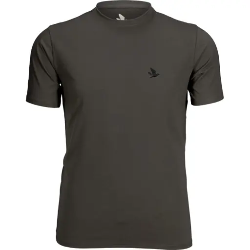 Набор футболок Seeland Outdoor 2-pack 2XL 2 шт. Raven/Pine green - фото 4