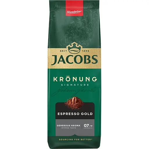 Кофе молотый Jacobs Kronung Espresso Gold 400 г