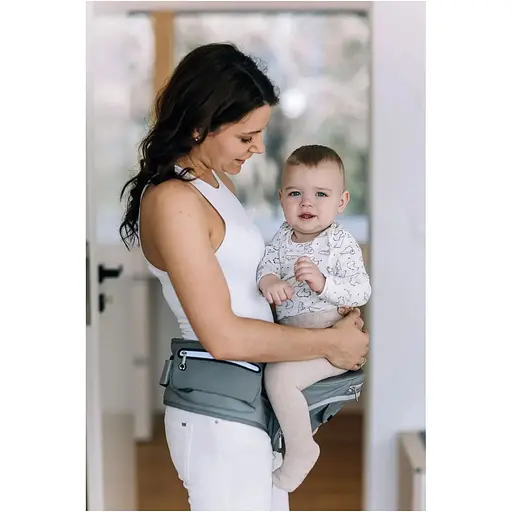 Сумка-кенгуру FreeON Happy Together 6 в 1 сіра - фото 2
