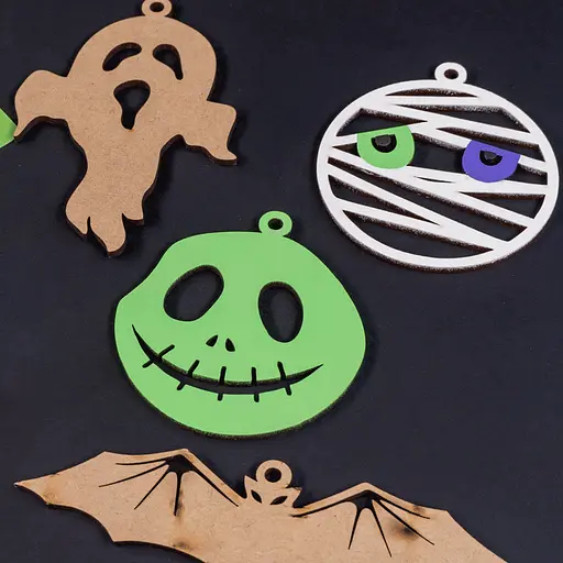 3D композиция Rosa Talent Halloween 3 МДФ 20х20 см - фото 4