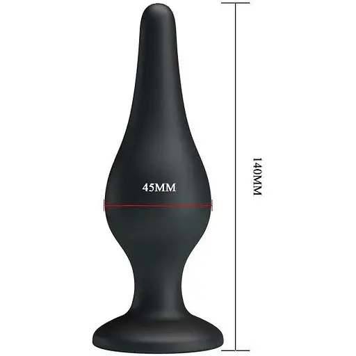 Анальний стимулятор Pretty Love BI-014459, Чорний - фото 6