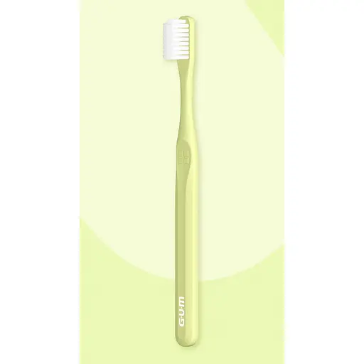 Зубная щетка GUM Classic Bio-Based Handle мягкая светло-зеленая - фото 3