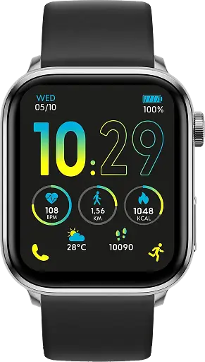 Смарт-часы Ice-Watch Ice smart 3.0 rectangular 1.78 Silver Black 024301