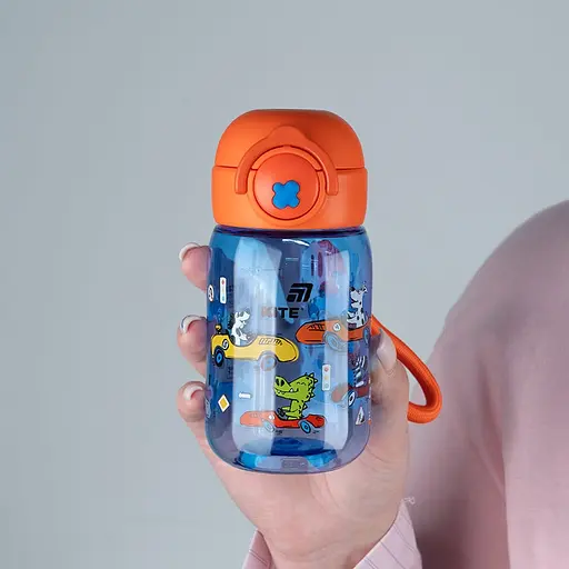 Пляшечка для води Kite Cars синя 360 мл (K25-1235-2) - фото 5