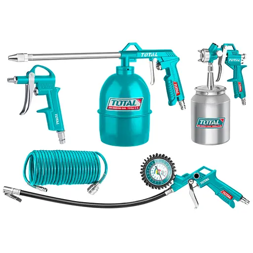 Набор пневмоинструмента Total TATK051, 5 предметов