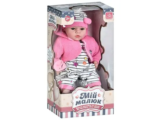 Пупс м'яконабивний музичний Limo Toy - фото 6