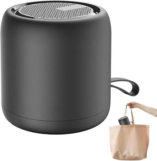 Аудіодинамік, персональні водонепроникні стереозвукові бездротові колонки F11 для подорожей із регуляторами низьких - фото 3