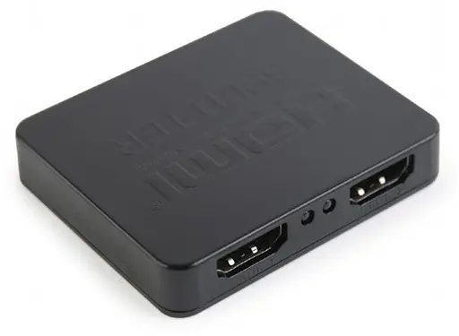 Разветвитель HDMI сигнала Cablexpert DSP-2PH4-03, Black, на 2 порта HDMI V1.4, до 20 м - фото 2