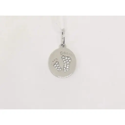 Золота підвіска Столична Ювелірна Фабрика з фіанітами. 423591Б - фото 2