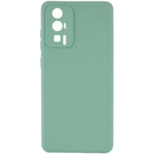 Силіконовий чохол Epik Candy Full Camera для Xiaomi Poco F5 Pro Зелений / Menthol