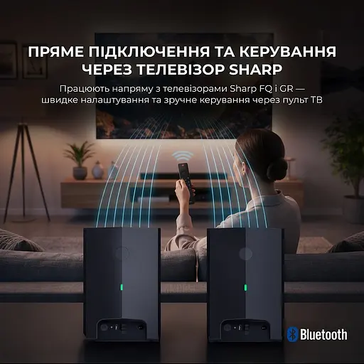 Акустична система Sharp CP-AWS2001 - фото 4