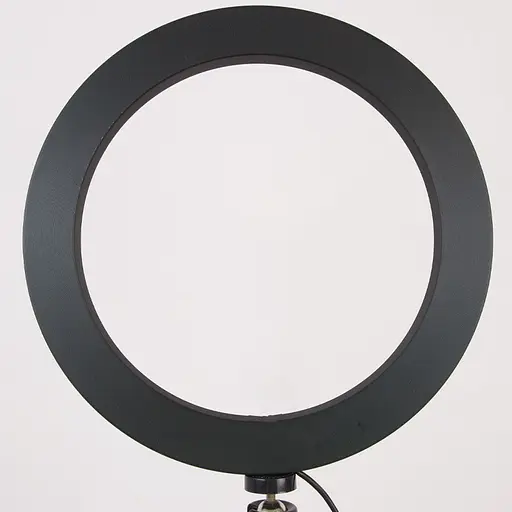 Кільцева світлодіодна LED лампа Flat Ring 8" Black - фото 2
