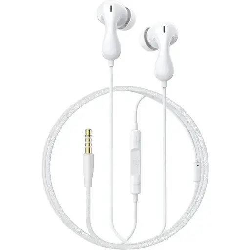 Навушники Baseus Encok HZ20 WiЧервоний Earphones Moon білі