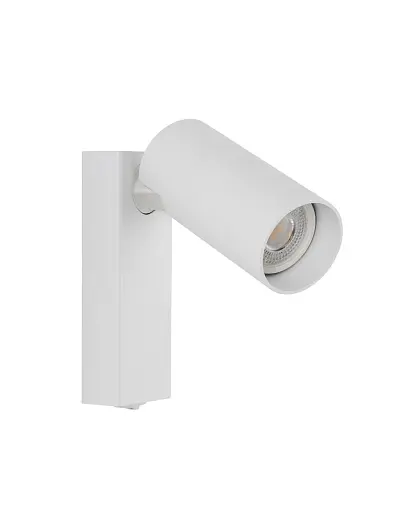 Бра, настінний світильник Nowodvorski 11764 Fourty GU10 1x10W IP20 білий - фото 3