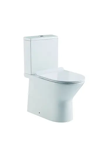 Унитаз-компакт Volle Fiesta Rim 13-77-323 с сидением Soft Close, Белый - фото 1