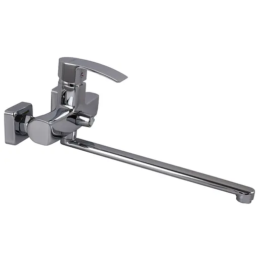 Змішувач для ванни DOMINO RONDO DND-208 сантехніка з лійкою та шлангом для комфортного душу - фото 2