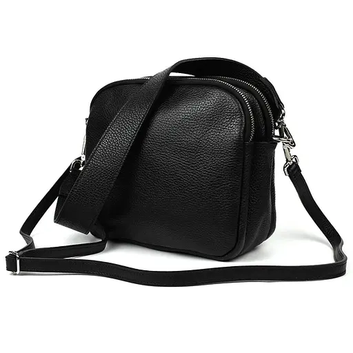 Кожаная женская сумка кросс-боди Virginia Conti 23х18х10 см nsa0001375 - фото 9