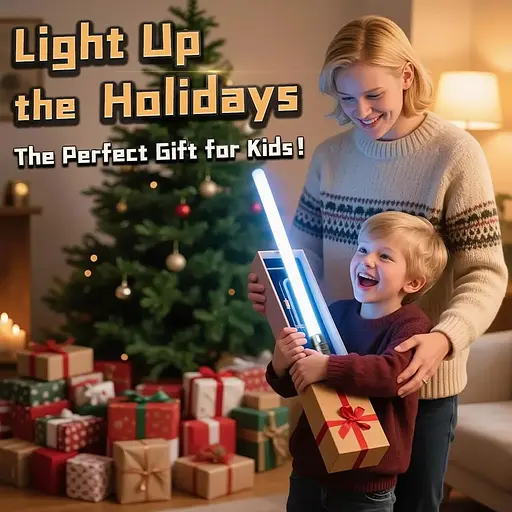 Дитячий лазерний меч MOZC з RGB-підсвічуванням 15 кольорів з 4 режимами та звуками - фото 2