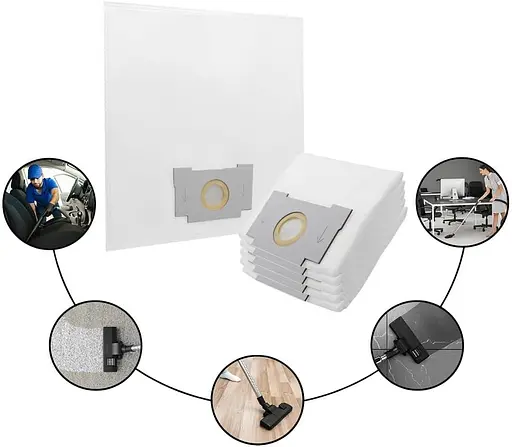 Мешки для пылесосов, совместимых с Omega HSS 45-45/7 Apart Series 20 шт. - фото 3