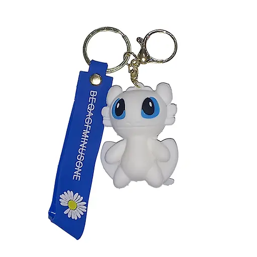 Брелок З 68168 Toothless Dragons (6900067681683) Білий - фото 1