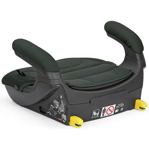 Автокресло бустер Peg-Perego Viaggio Shuttle Metal зеленое (IMVS040000GU64MO64) - фото 2