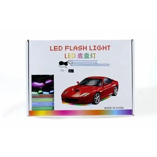 Універсальна вулична автопідсвітка day led flash light 60*90, Автосвітлодіодні лампи з регульованим звуком