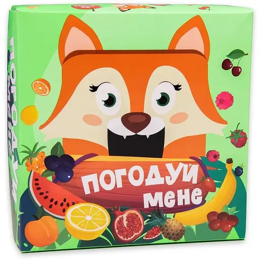Настільна гра Strateg Погодуй мене - Лисичка 30347 - фото 1