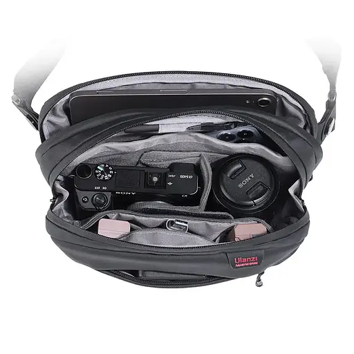 Сумка Ulanzi Traker Travel Chest Bag (BP08) Black - фото 8