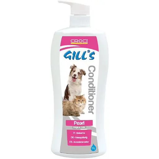 Кондиционер для собак и кошек Croci Gills жемчужный 1000 мл - фото 1