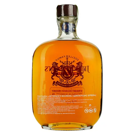 Віскі бурбон Jefferson's Bourbon 0.7л 41.15% - фото 4