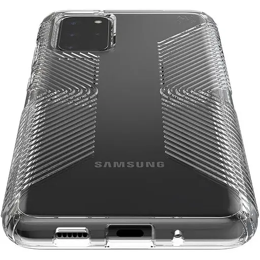 Противоударный чехол Speck Presidio Perfect Clear Grip для Samsung Galaxy S20 Plus (6.7") Crystal - фото 4