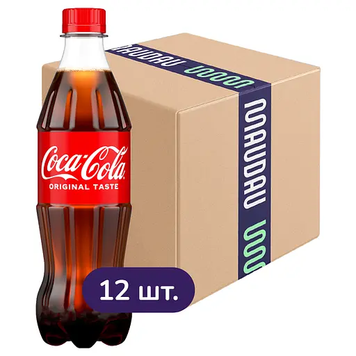 Упаковка напою Coca-Cola безалкогольний сильногазований 6 л (0.5 л х 12 шт.)