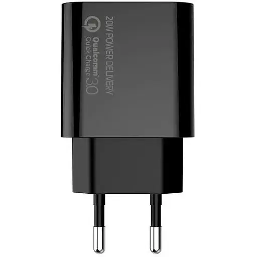 Мережевий зарядний пристрій ColorWay Black (CW-CHS025QPD-BK) - фото 3