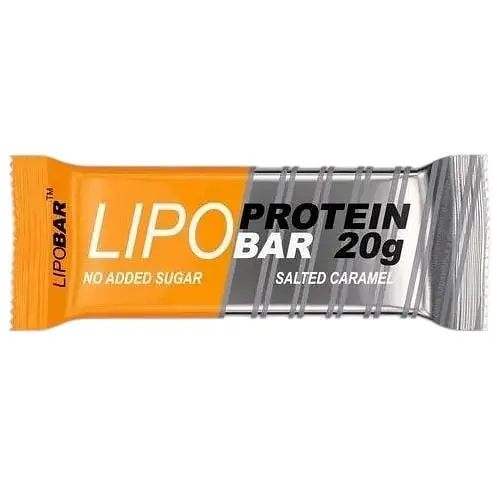 Батончик LipoBar Protein Bar, 50 грам - Солона карамель