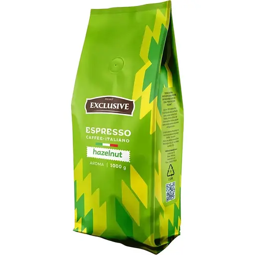 Кава в зернах Віденська Кава Primo Exclusive Hazelnut 1 кг