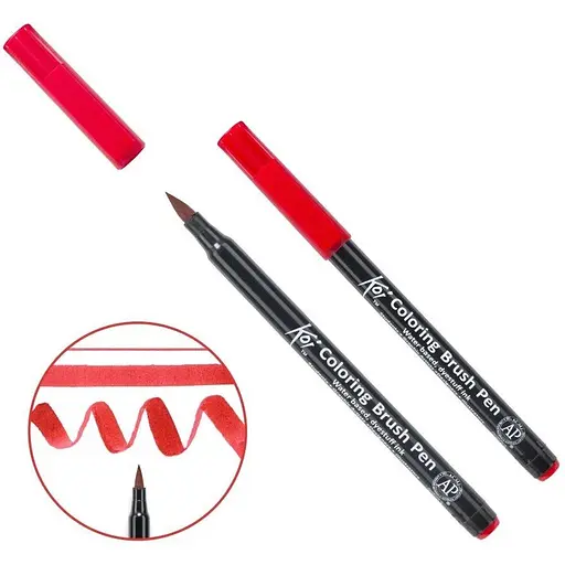 Маркер-пензель акварельний KOI Лососево-рожевий (107) Sakura