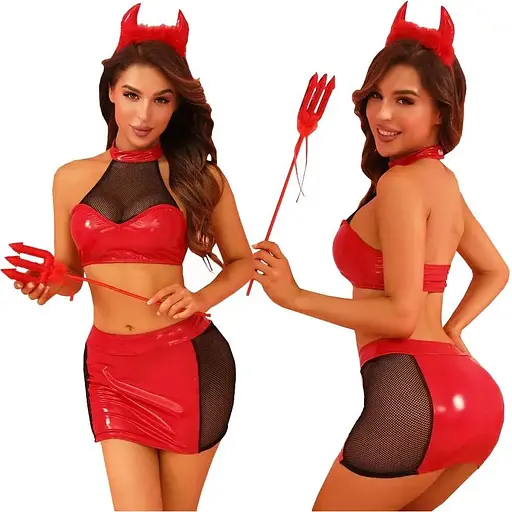 Эротический костюм дьяволицы JSY 8317 One Size