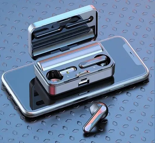 Бездротові навушники TWS S20 із Зеркальним Цифровим Дисплеєм PowerBank  - фото 3