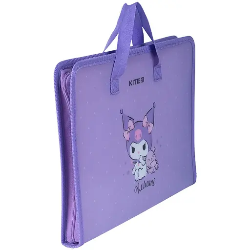 Папка-портфель Kite Kuromi на молнии A4 (HK24-202) - фото 3