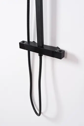 Душова система Rea Jet black mat чорний матовий REA-P9411, Чорний матовий - фото 4