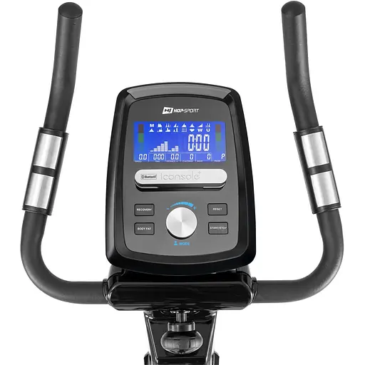 Велотренажер Hop-Sport HS-090H Apollo синий iConsole+ - фото 6