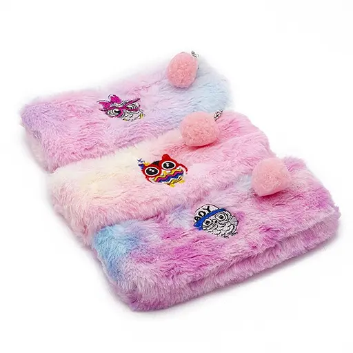 Пенал пушистый Совы (в ассортименте) - фото 2