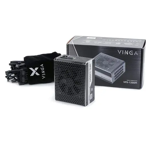 Блок живлення Vinga 80 Plus Platinum 1200W (VPS-1200Pl) Б/в - фото 3