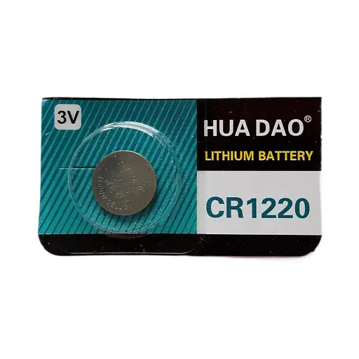 Батарейка дисковая Hua Dao CR1220, 3V (18584)