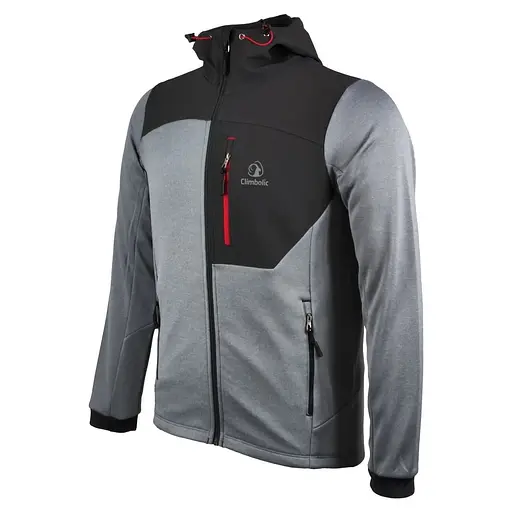 Флісова кофта Climbolic Apex Men`s Grey S (CL-APEX-GRI-S) - фото 2