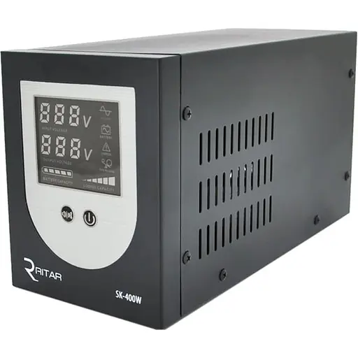 Джерело безперебійного живлення Ritar 600 ВА / 400 Вт / 150 А*ч (SK-600VA) - фото 1