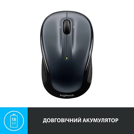 Беспроводная мышь Logitech M325s Wireless Dark Silver (910-006812) - фото 7