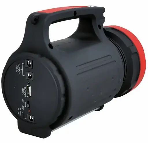 Ліхтар ручний Wimpex WX-2886 5W+22Led Powerbank ЗУ220В (3 режими) - фото 4